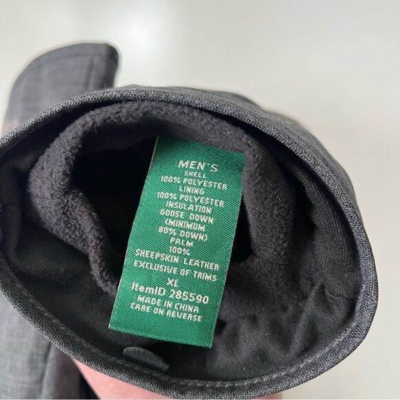 L.L.Bean Men's Baxter State Parka Mittens XL - Picture 12 of 13